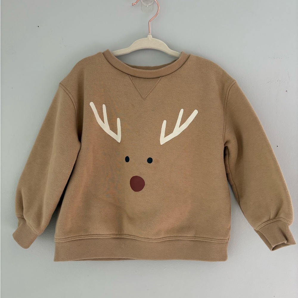 Little Co. Reindeer Sweatshirt
